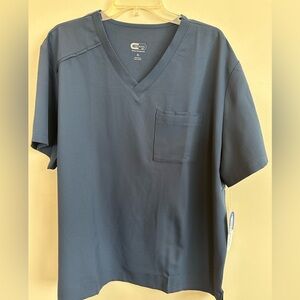 Koi Cureology Navy Scrub Top